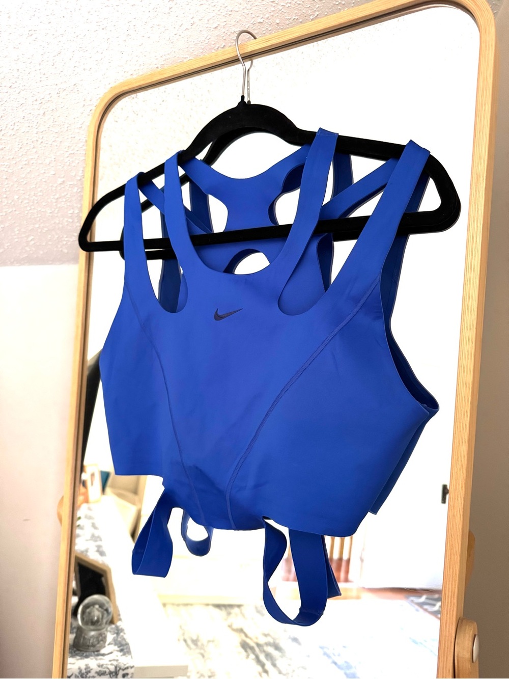 Nike Women's Royal Blue Strappy Support Sports Bra
